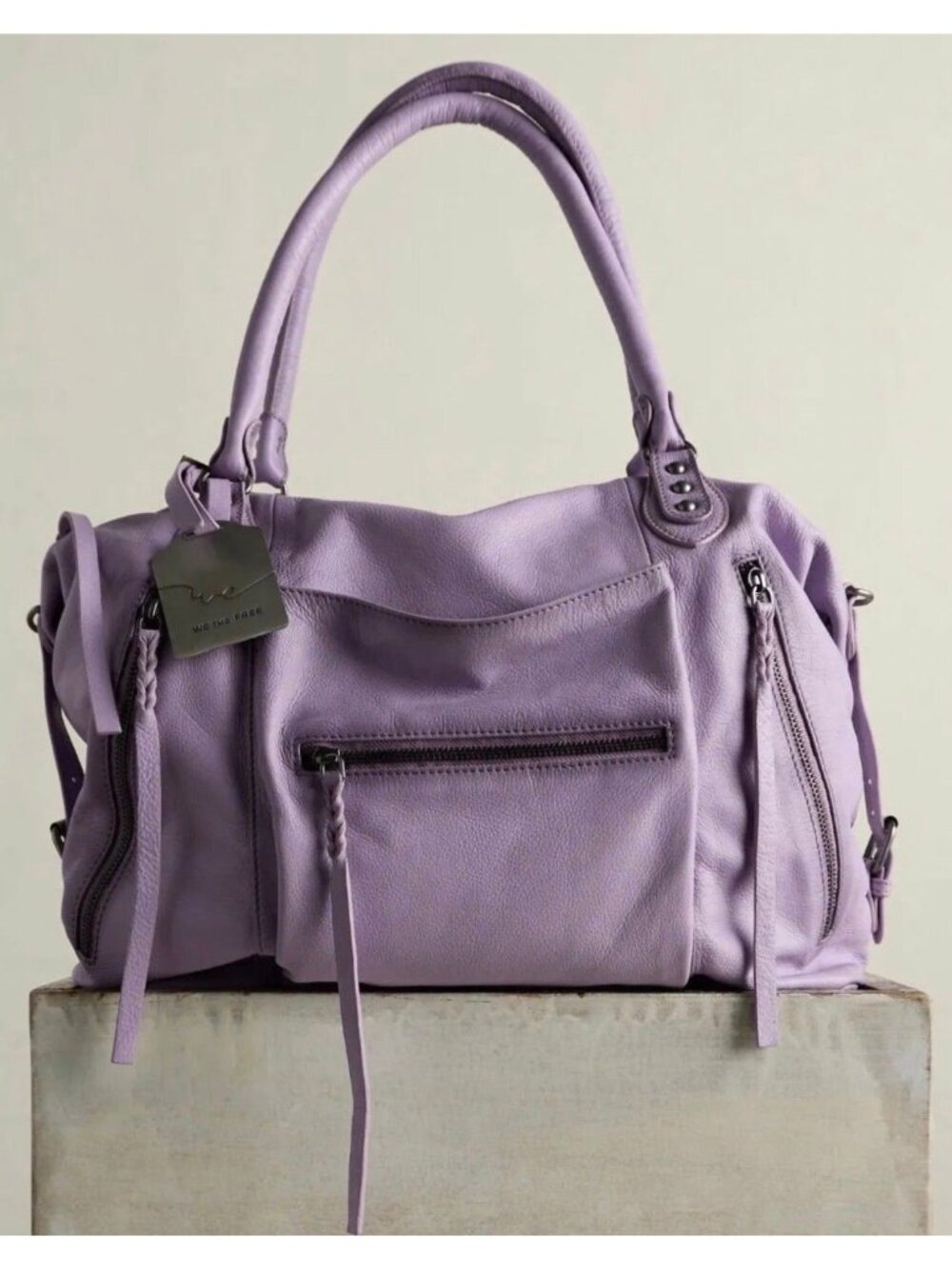 FREE PEOPLE WE THE FREE EMERSON TOTE LILAC